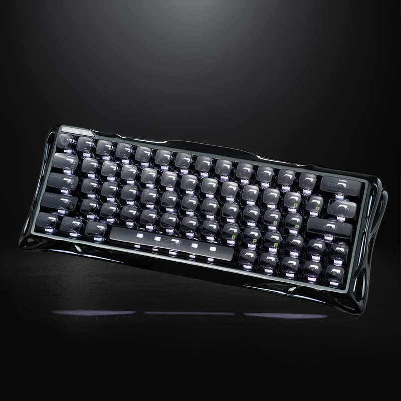 מקלדת גיימינג מגנטית Gravastar Mercury V60 Ultra - Obsidian Black