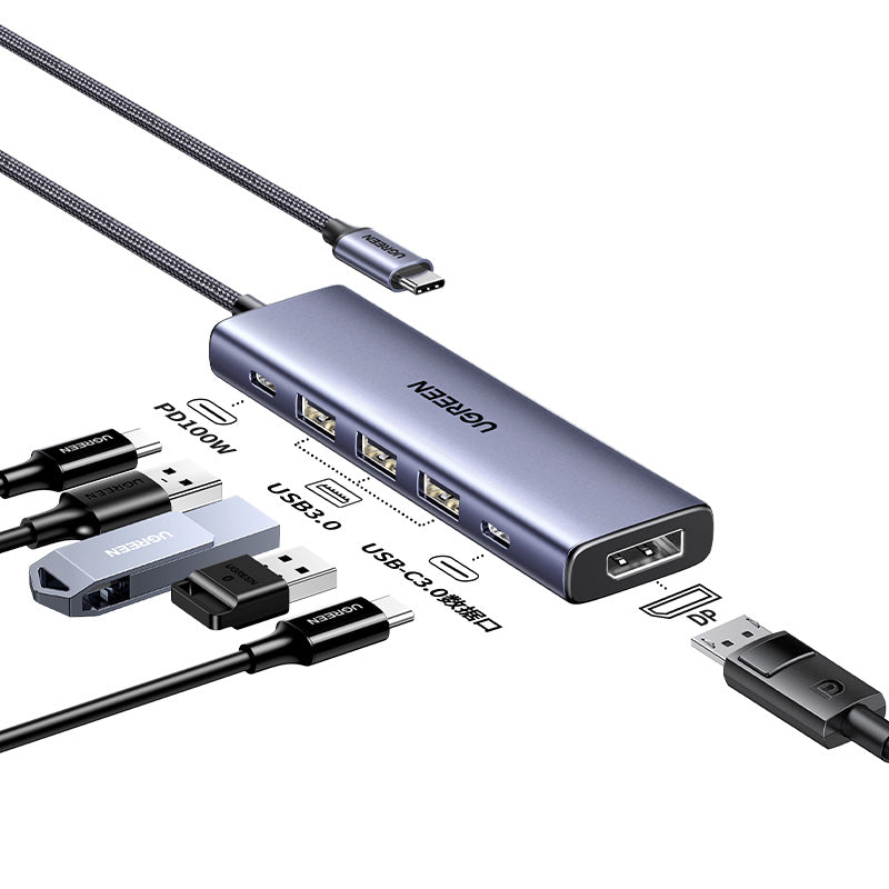 אביזר למחשב UGREEN CM511 – USB-C רב-תכליתי