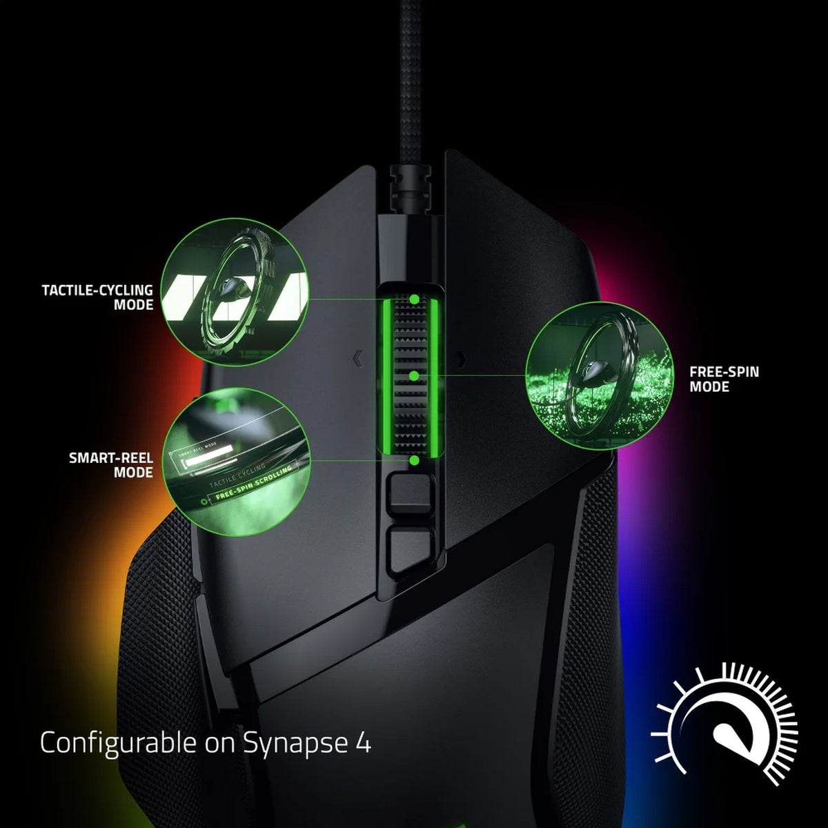 עכבר גיימינג Razer Basilisk V3 35K – תמונה 5
