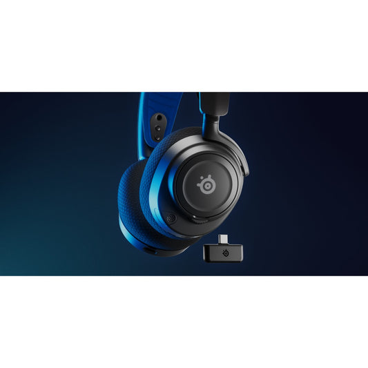אוזניות גיימינג אלחוטיות SteelSeries Arctis Nova 7P Wireless PlayStation – שחור – תמונה 2