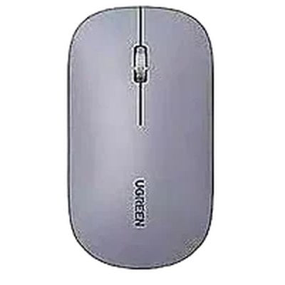 עכבר UGREEN Ultra Slim and Portable Wireless Mouse 2.4 GHz – אפור בהיר – תמונה 8
