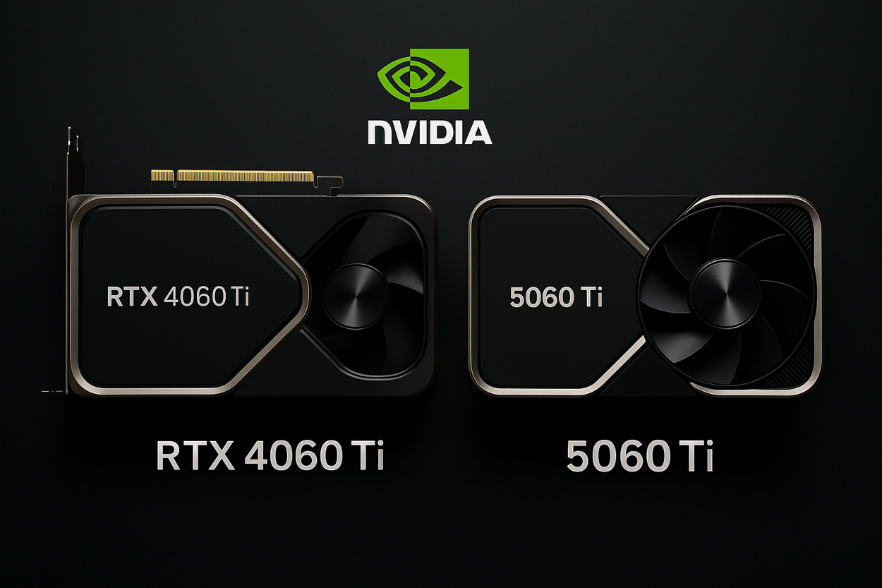 מה ההבדל בין RTX 4060 Ti ל־5060 Ti? השוואת כרטיסי מסך לשנת 2025 - Mobeess