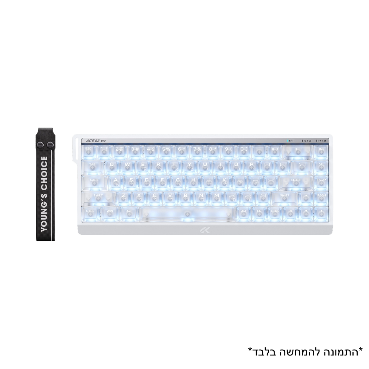 מקלדת גיימינג Mchose ACE68 V2