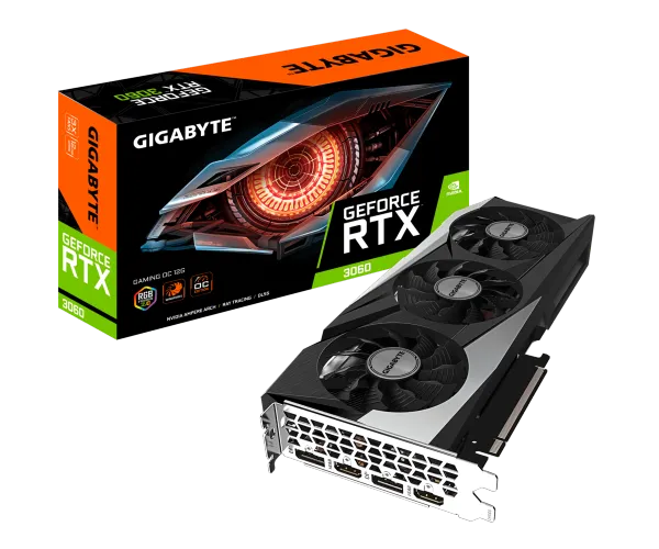 Gigabyte RTX3060 Gaming OC 12GD - Mobeess