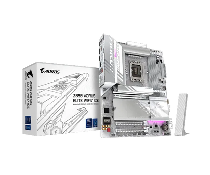לוח לאינטל דור 15 Gigabyte Z890 AORUS ELITE WIFI7 ICE ATX LGA1851