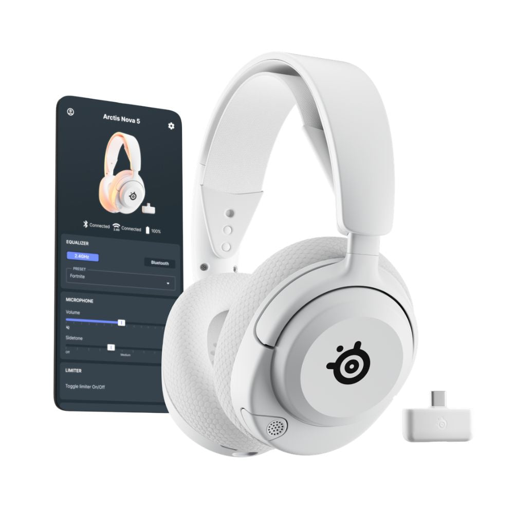 אוזניות גיימינג אלחוטיות SteelSeries Arctis NOVA 5