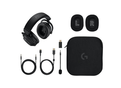 אוזניות קשת אלחוטיות לגיימינג Logitech Pro X 2 Lightspeed