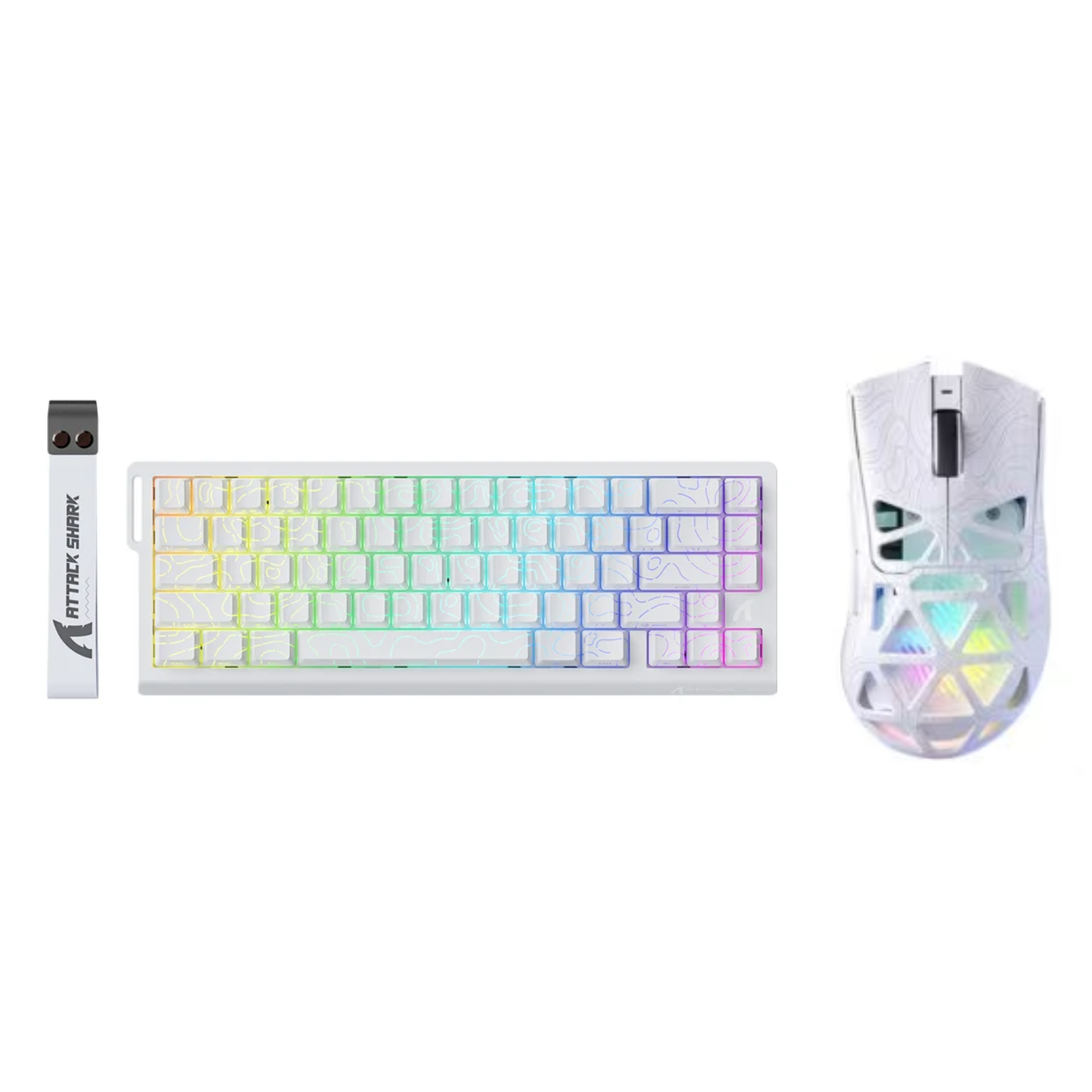חבילת גיימינג Attack Shark X68 HE + AULA SC620