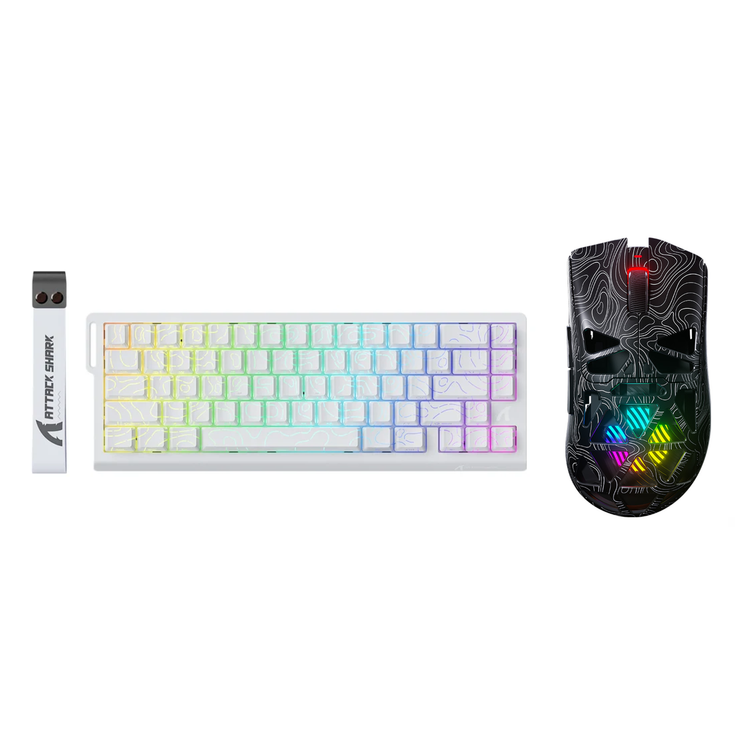 חבילת גיימינג Attack Shark X68 HE + AULA SC620