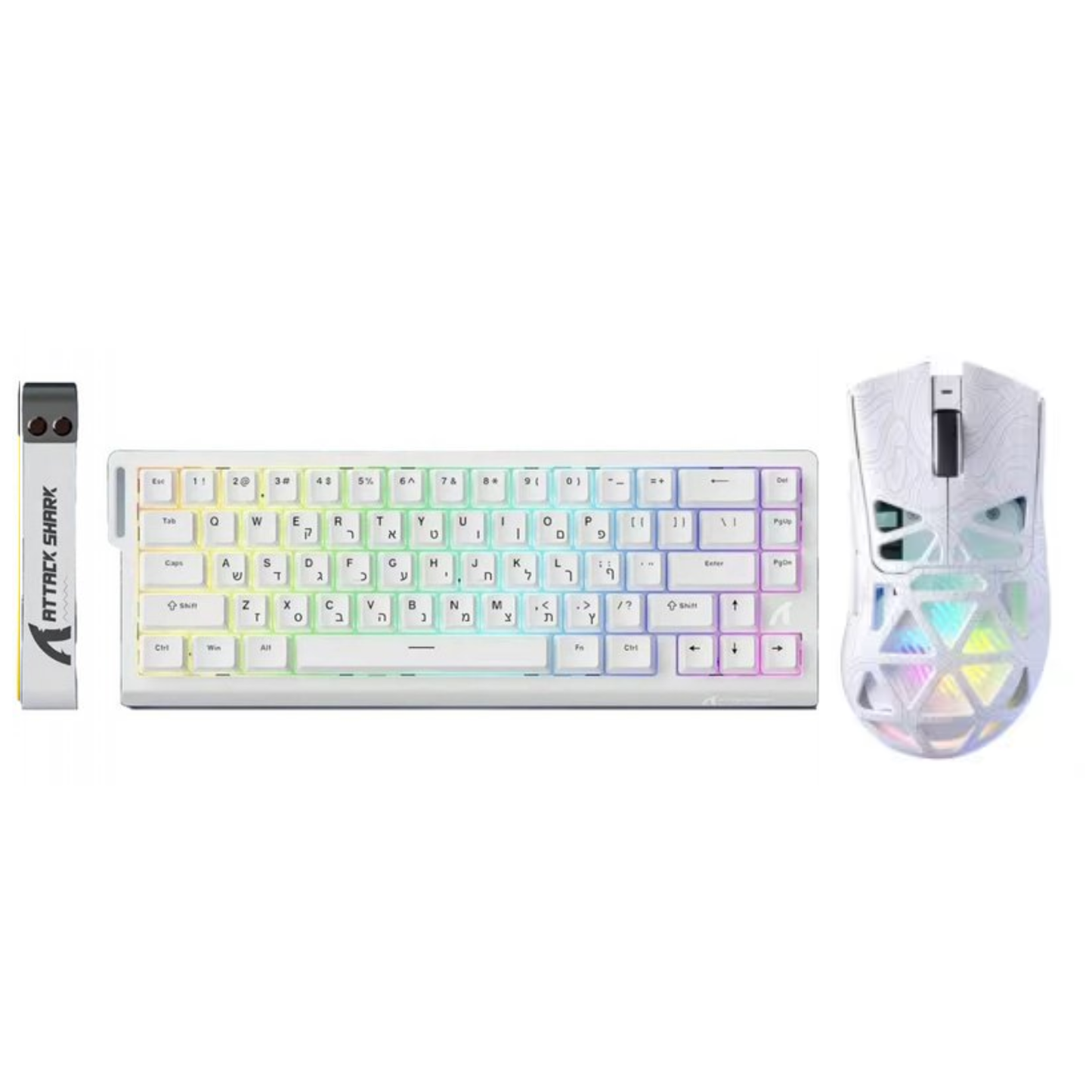 חבילת גיימינג Attack Shark X68 HE + AULA SC620