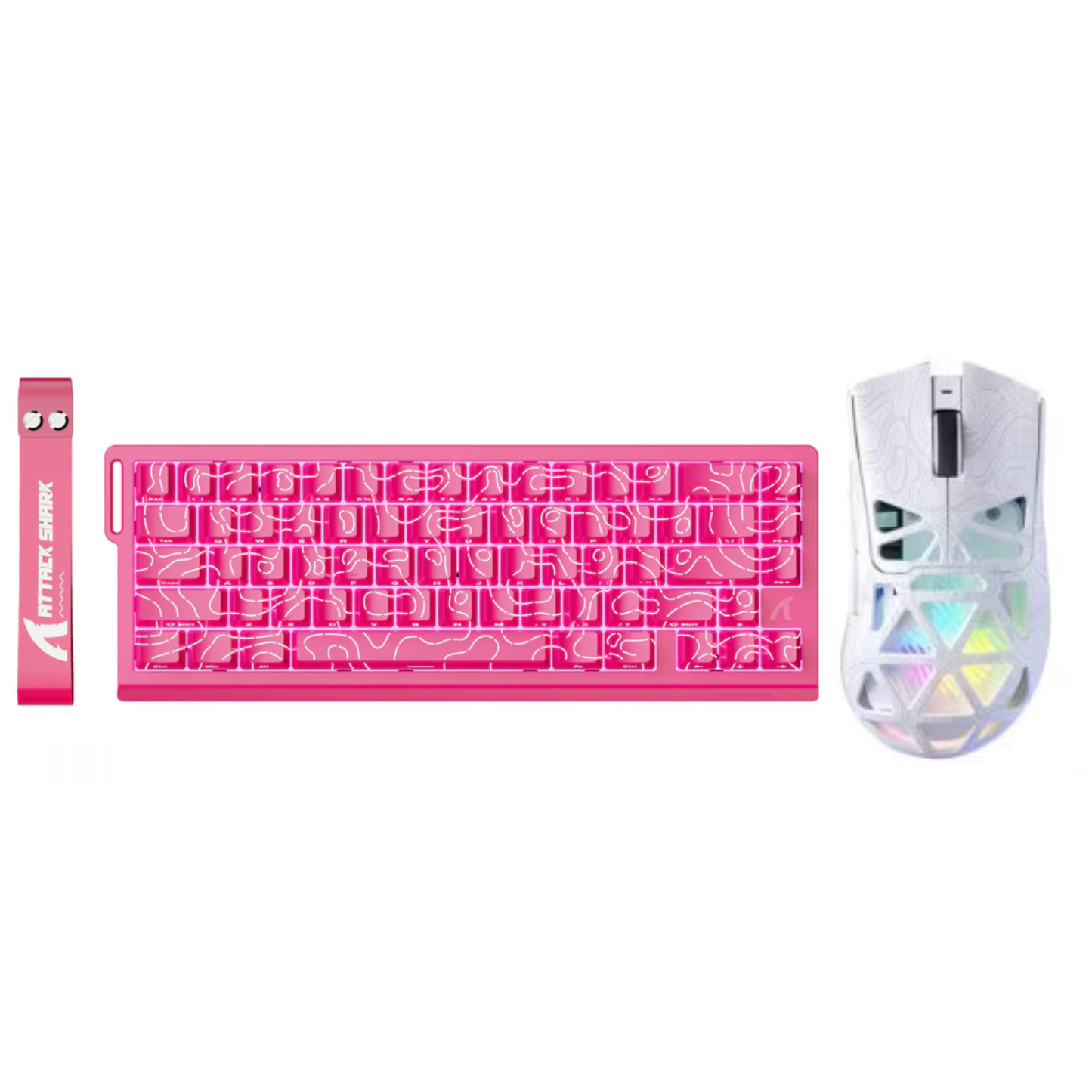 חבילת גיימינג Attack Shark X68 HE + AULA SC620