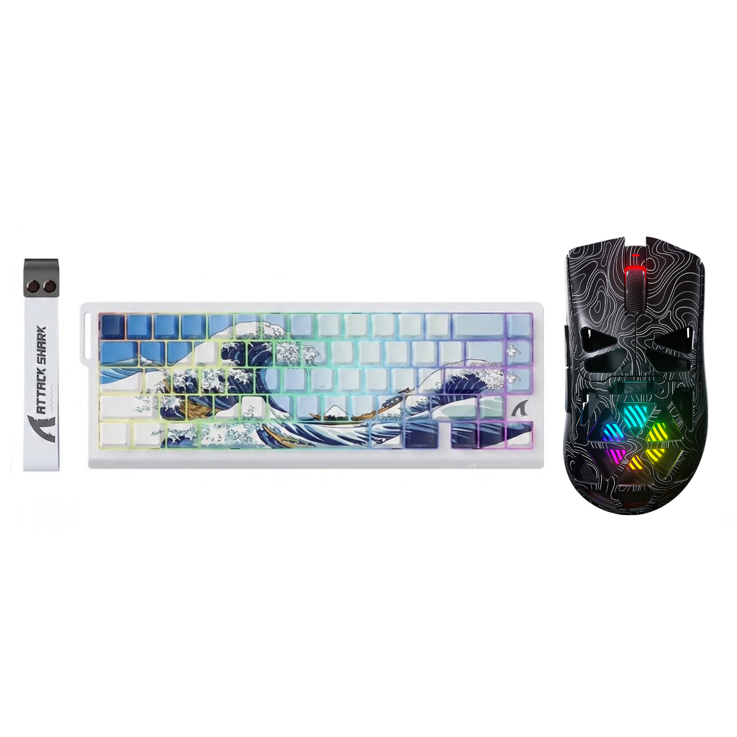 חבילת גיימינג Attack Shark X68 HE + AULA SC620