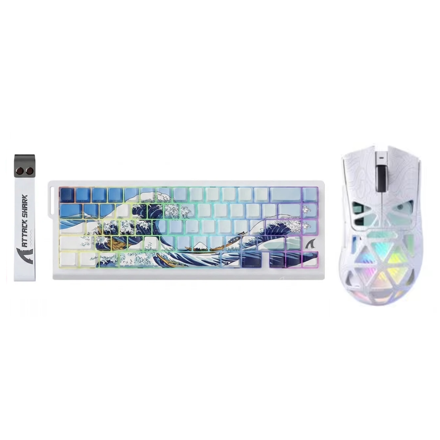 חבילת גיימינג Attack Shark X68 HE + AULA SC620