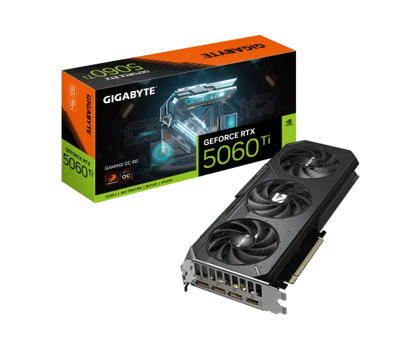 כרטיס מסך Gigabyte RTX 5060 Ti Gaming OC 8GB - Mobeess