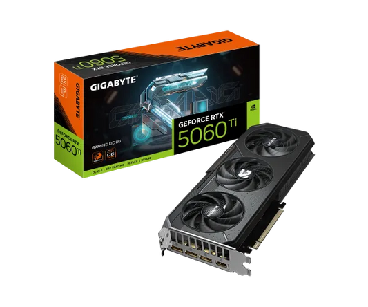 כרטיס מסך Gigabyte RTX 5060 Ti Gaming OC 8GB - Mobeess