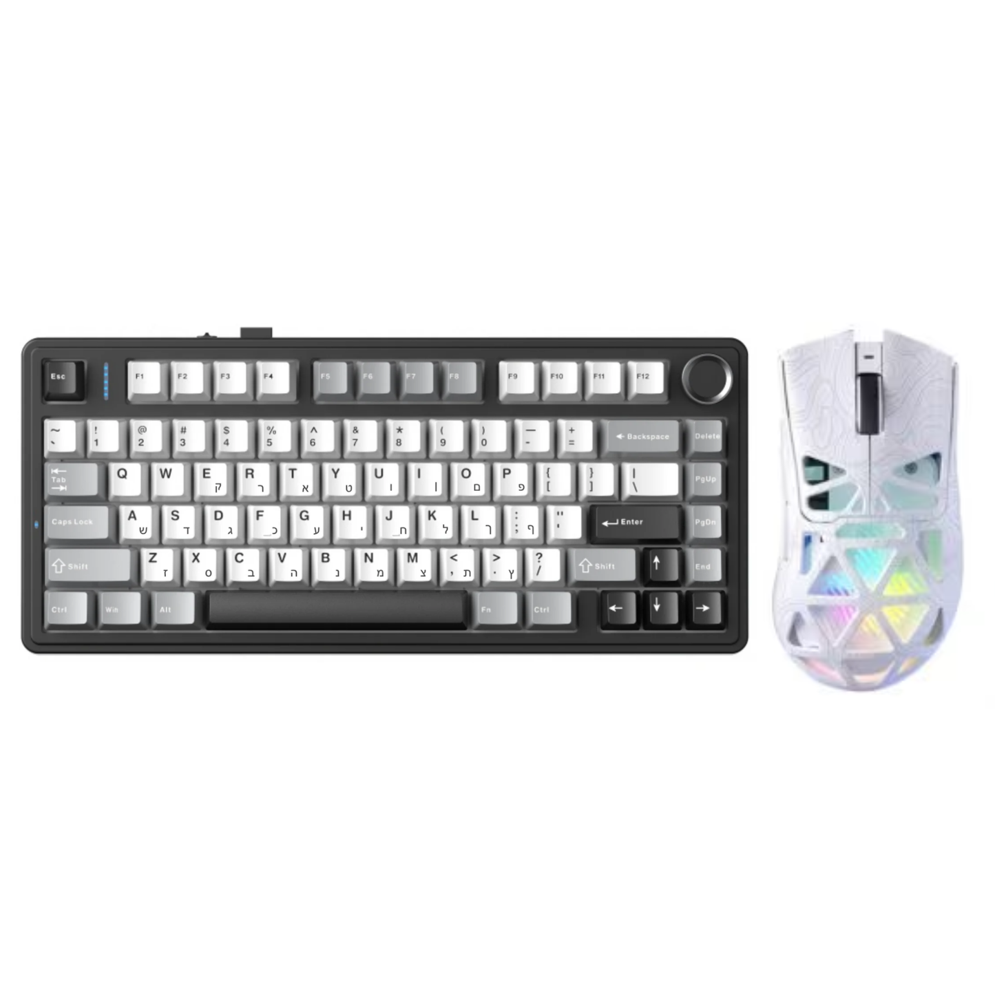 חבילת גיימינג Aula F75HE מגנטית  + AULA SC620 עכבר