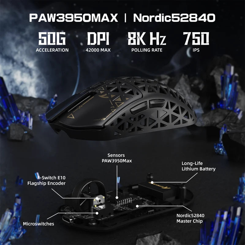 עכבר גיימינג ATTACK SHARK R5 ULTRA – תמונה 7