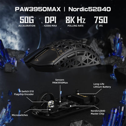 עכבר גיימינג ATTACK SHARK R5 ULTRA – תמונה 7