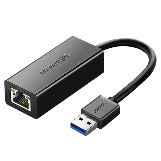 מתאם UGREEN CR111 – USB 3.0 Gigabit רשת שחור