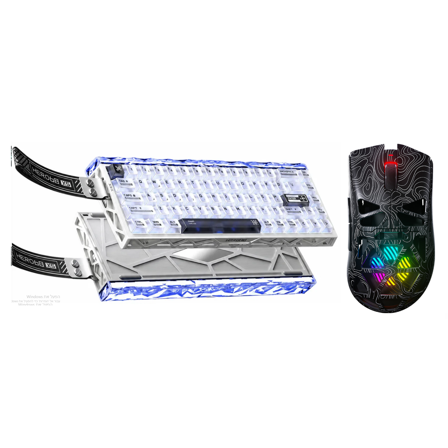 חבילת גיימינג AULA HERO68XS מקלדת גיימינג + AULA SC620 עכבר