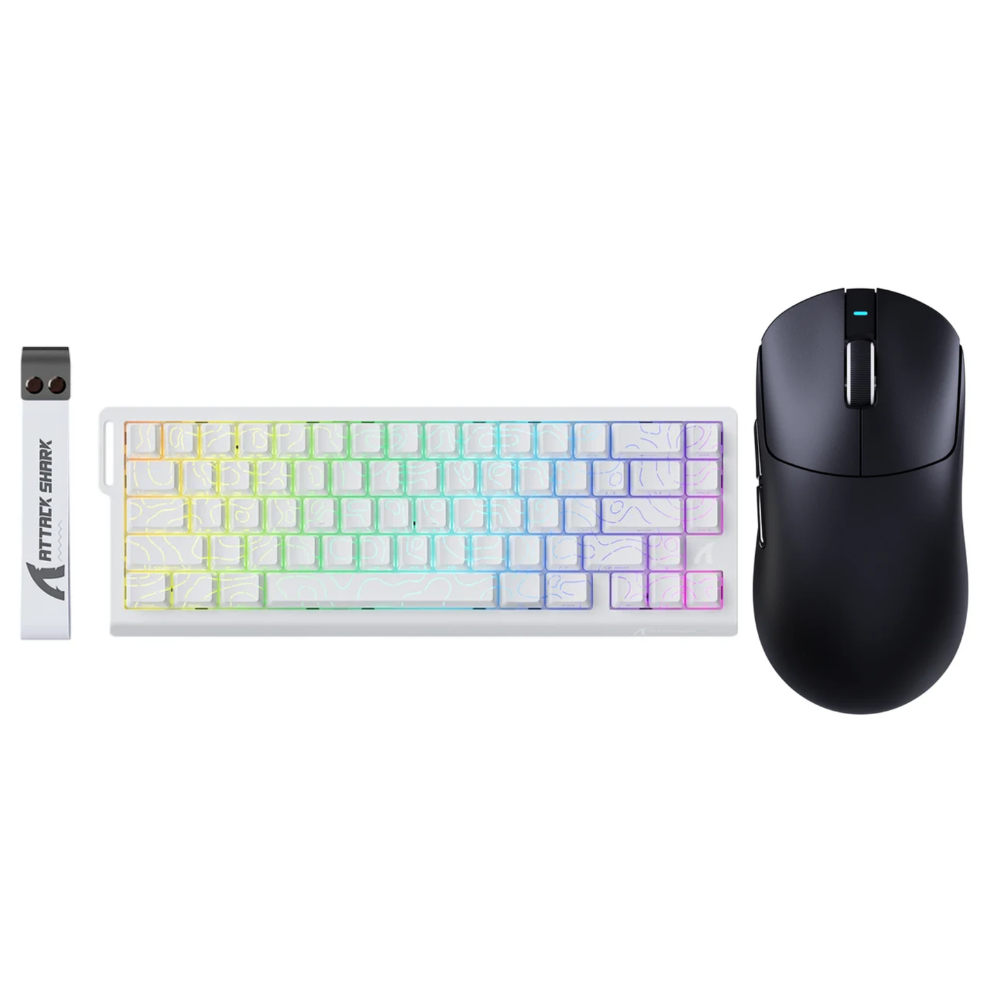 חבילת גיימינג ATTACK SHARK X68HE + ATTACK SHARK X8SE עכבר
