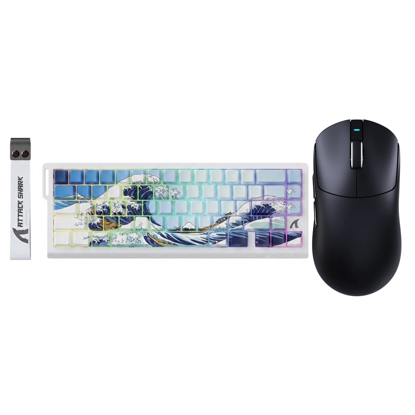 חבילת גיימינג ATTACK SHARK X68HE + ATTACK SHARK X8SE עכבר