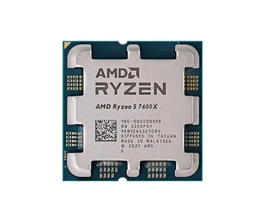 AMD Ryzen 5 7600X AM5 Tray-מעבד - Mobeess