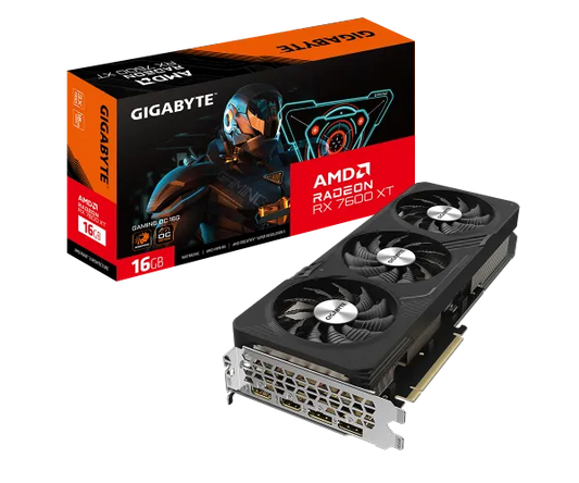 כרטיס מסך Gigabyte RX 7600 XT 16GB 128Bit OC - Mobeess