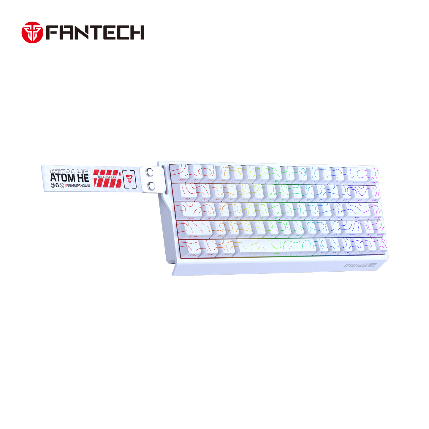 מקלדת גיימינג fantech ATOM HE68 Mk922