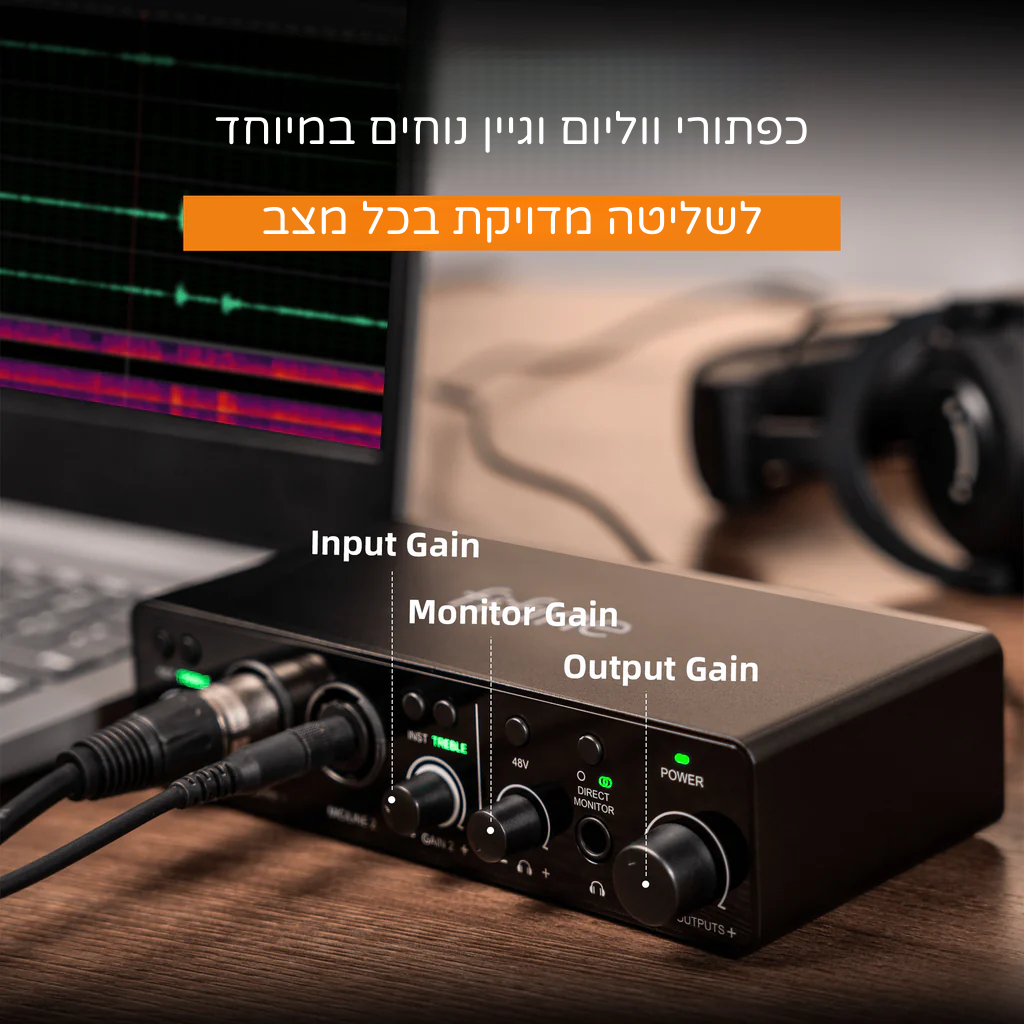 כרטיס קול FIFINE AmpliTank Ampli3 FIFINE