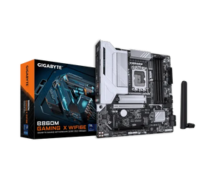 לוח למעבד דור 15 Gigabyte B860M GAMING X WIFI6E ATX 2.5GB LAN