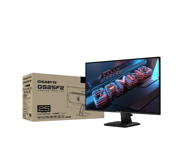 מסך גיימינג Gigabyte GS25F2 24.5 Inch FHD SS IPS 1Ms 200Hz