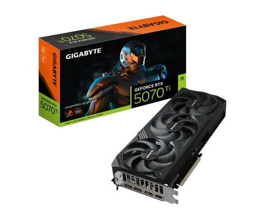 Gigabyte RTX 5070 Ti Windforce 3 SFF 16GD - Mobeess