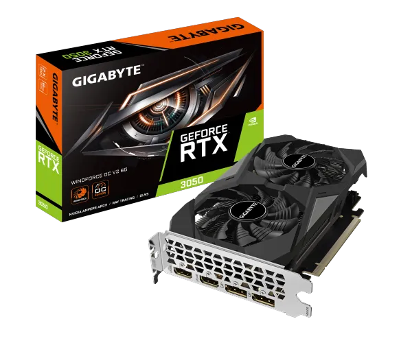 Gigabyte RTX 3050 Windforce 2 OC V2 6GB - Mobeess