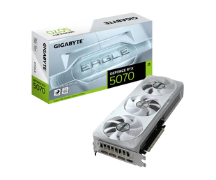 GIGABYTE GeForce RTX 5070 EAGLE OC ICE SFF 12G