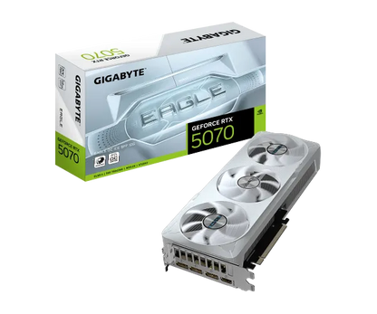 GIGABYTE GeForce RTX 5070 EAGLE OC ICE SFF 12G - Mobeess