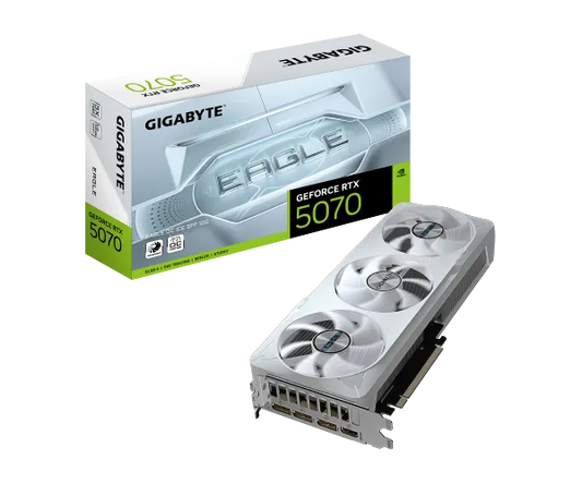 GIGABYTE GeForce RTX 5070 EAGLE OC ICE SFF 12G - Mobeess