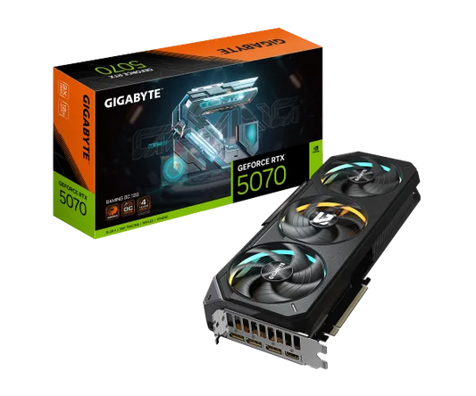 GIGABYTE GeForce RTX 5070 GAMING OC 12G - Mobeess