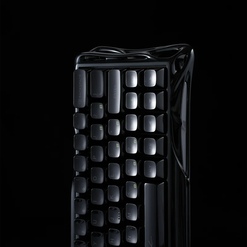 מקלדת גיימינג מגנטית Gravastar Mercury V60 Ultra - Obsidian Black