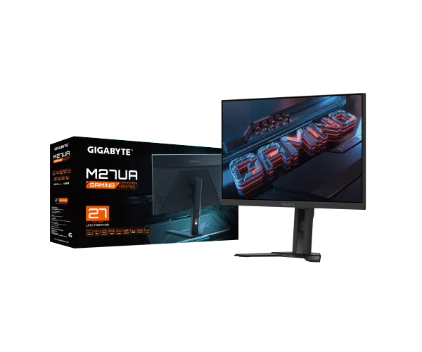 מסך גיימינג Gigabyte M27UA 4K SS IPS 160Hz 1MS - Mobeess