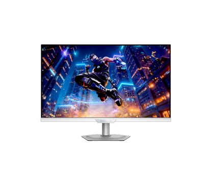 מסך גיימינג לבן Gigabyte M27UP 4K SS IPS 160Hz 1MS HDR