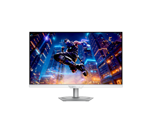 מסך גיימינג לבן Gigabyte M27UP 4K SS IPS 160Hz 1MS HDR