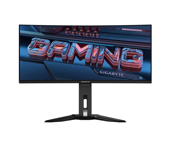 מסך קעור GIGABYTE MO34WQC2 Curved 2K WQHD 34 QD-OLED 0.03ms 240Hz - Mobeess