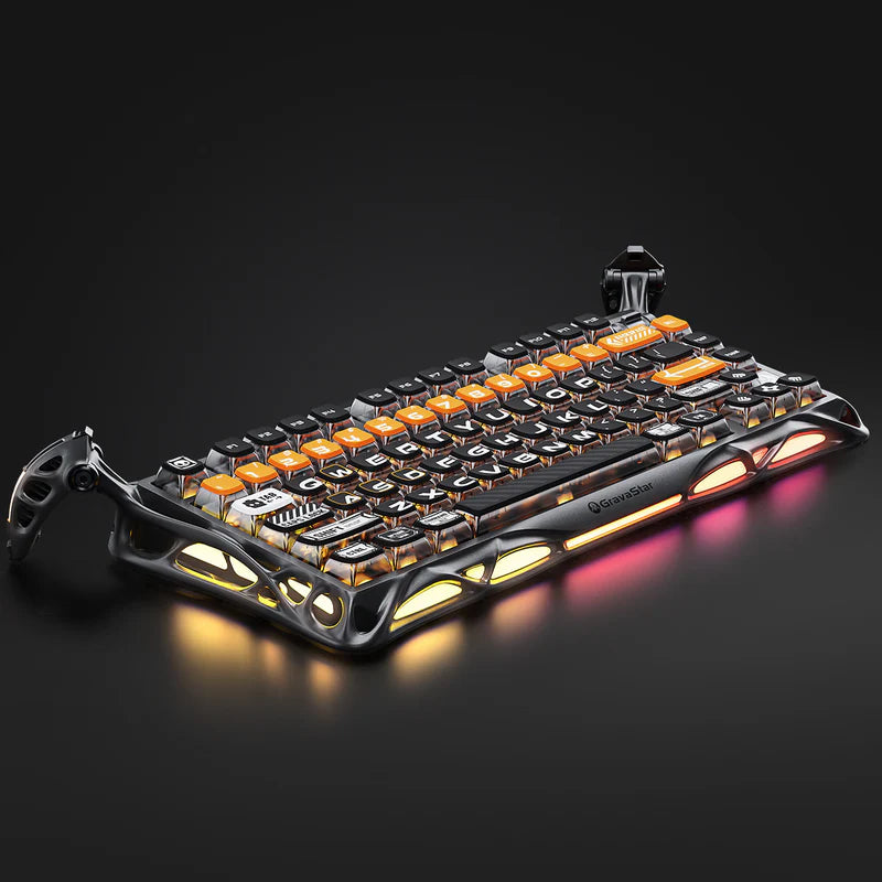 מקלדת גיימינג GravaStar Mercury K1 PRO CyberFlare