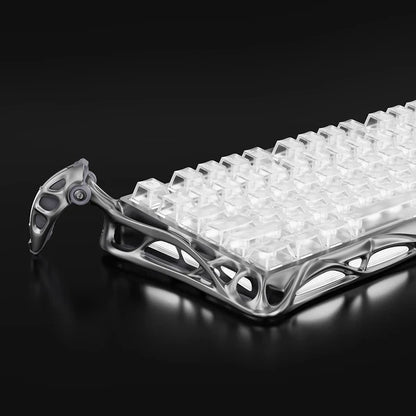 מקלדת גיימינג Gravastar Mercury K1 Pro - Ghost Silver