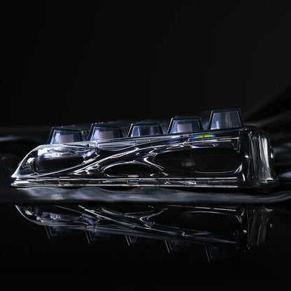 מקלדת גיימינג Gravastar Mercury V60 - Onyx Crystal