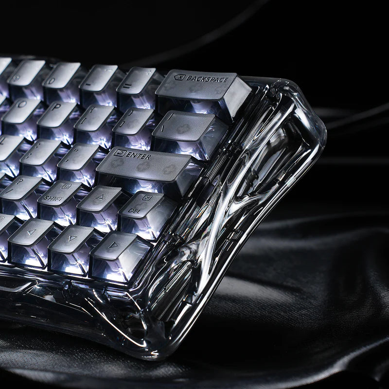 מקלדת גיימינג Gravastar Mercury V60 - Onyx Crystal