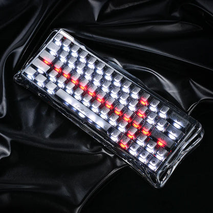 מקלדת גיימינג Gravastar Mercury V60 - Onyx Crystal