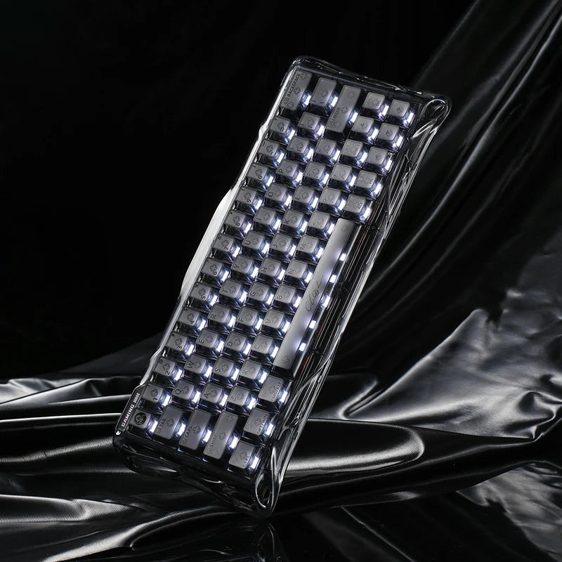 מקלדת גיימינג Gravastar Mercury V60 - Onyx Crystal