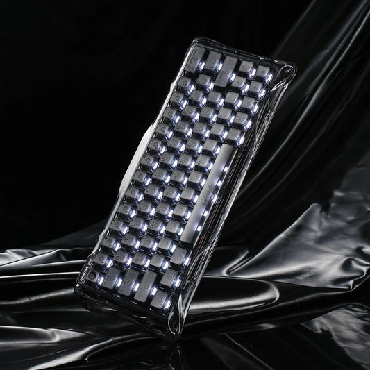 מקלדת גיימינג Gravastar Mercury V60 - Onyx Crystal